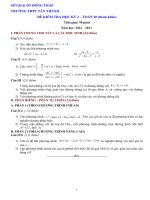 Đề toán lớp 10   học kì 2 (19) 