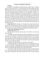 Đề cương môn Nhà nước và Pháp luật