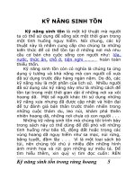 Kỹ Năng Sinh Tồn Trong Rừng Hoang