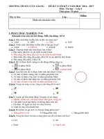 DE THI TIN HOC LOP 4 HK i 2016 2017