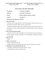 Đề cương chi tiết môn học An toàn lao động (Trường cao đẳng bán công công nghệ và quản trị doanh nghiệp)