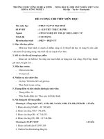 Đề cương chi tiết môn học Thực tập vi mạch số (Trường cao đẳng bán công công nghệ và quản trị doanh nghiệp)