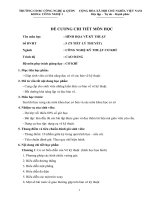 Đề cương chi tiết môn học Hình hoạ vẽ kĩ thuật (Trường cao đẳng bán công công nghệ và quản trị doanh nghiệp) 