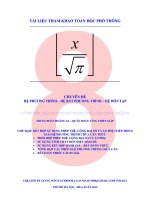 Trung đoàn HOÀNG SA [HỆ PHƯƠNG TRÌNH CĂN THỨC THPT PHẦN 8] - HỆ PHƯƠNG TRÌNH SỬ DỤNG ĐÁNH GIÁ  VÀ HÀM SỐ KẾT CHẶN MIỀN GIÁ TRỊ