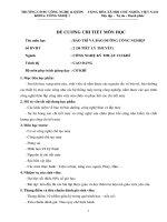 Đề cương chi tiết môn học Bảo trì bảo dưỡng công nghiệp (Trường cao đẳng bán công công nghệ và quản trị doanh nghiệp)