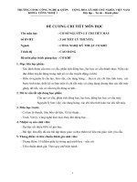 Đề cương chi tiết môn học Cơ sở nguyên lý chi tiết máy (Trường cao đẳng bán công công nghệ và quản trị doanh nghiệp)