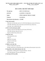 Đề cương chi tiết môn học Máy cắt kim loại (Trường cao đẳng bán công công nghệ và quản trị doanh nghiệp)