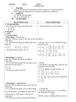 Giáo án tuần 1 lớp 5