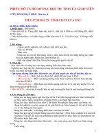 bài thi tích hợp liên môn hóa học