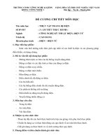 Đề cương chi tiết môn học Thực tập trang bị điện (Trường cao đẳng bán công công nghệ và quản trị doanh nghiệp)