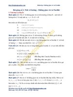 02  bài giảng số 2 không gian vecto euclide và các dạng bài tập 