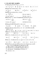 P3C18  nguyên hàm   tích phân   ứng dụng www toantuyensinh com 