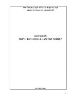 quy dinh viet khoa luan tot nghiep
