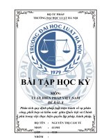 vai trò của pháp luật trong việc bảo vệ môi trường