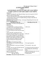 giáo dục trật tự an toàn giao thông