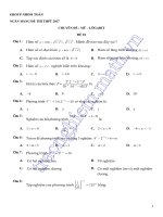 60 cau chuong 2 luy thua mu logarit  