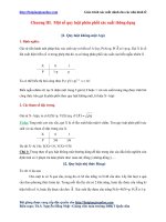 03  bài giảng số 3 một số quy luật phân phối xác suất thông dụng 