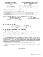 Mẫu đề thi giải toán trên máy tính bỏ túi   chuẩn GDĐT năm 2015   2016