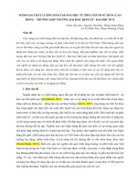 Đánh Giá Chất Lượng Đào Tạo Đại Học Từ Phía Người Sử Dụng Lao Động – Trường Hợp Trường Đại Học Kinh Tế - Đại Học Huế