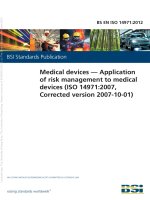 BS EN ISO 14971-2012