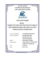 Đồ án tốt nghiệp Nghiên cứu phân tích ứng dụng của SMES và điều khiển mờ trong việc nâng cao chất lượng truyền tải điện năng