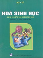 Hoá Sinh Học Trần Thanh Nhãn