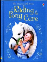 The usborne little book of riding and pony care(harvey g ) (little books)