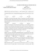 4  thpt tran hung dao tphcm nam 2017 lan 2 co loi giai 