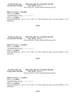 TOAN 10 Tự Luận bộ Đề KTHI 1 20162017
