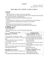 Giao an tong hop hoa hoc 9