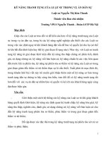 Bài Giảng Kỹ Năng Luật Sư Trong Vụ Án Dân Sự