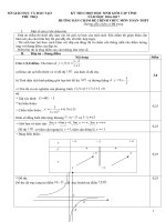 DAP AN TU LUAN PTMO 2017 