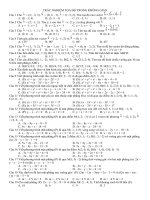 Trac nghiem toa do trong khong gian 