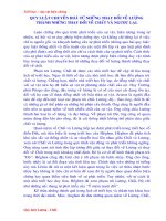 QUY LUẬT LƯỢNG CHẤT TRIẾT HỌC