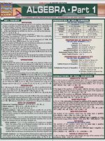 Quick study academic algebra part 1 600dpi