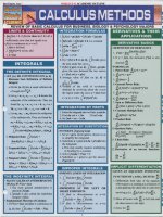 Quick study academic calculus methods 600dpi