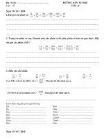 Phieu on tap tuan 21 lop 4