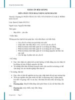 Giáo án pthđ kinh doanh