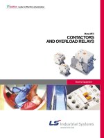 LS contactors and overload relays