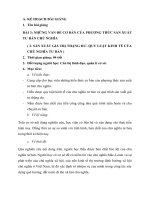 giáo án những vấn đề cơ bản của phương thức sản xuất giá trị thặng dư