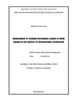 Quản lý đào tạo lao động Việt Nam đi làm việc ở nước ngoài trong bối cảnh hội nhập quốc tế (3)