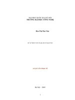 Xử lý truy vấn và quản lý giao tác trong cơ sở dữ liệu