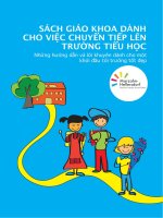 Sách Giáo Khoa Dành Cho Việc Chuyển Tiếp Lên Trường Tiểu Học