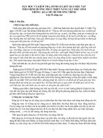 Dạy Học Và Kiểm Tra, Đánh Giá Kết Quả Học Tập Theo Định Hướng Phát Triển Năng Lực Học Sinh Thông  Qua Chủ Đề Phương Trình Lớp 10 Nâng Cao