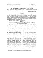 Một Số Kiểu Bài Tập Ngôn Ngữ Văn Chương Dùng Cho Sinh Viên Ngữ Văn Và Các Khối Ngành Liên Quan