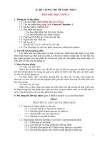 Đề Cương Chi Tiết Học Phần Hóa Học Đại Cương