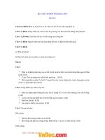 Bộ 12 Đề Thi Môn Sinh Học Lớp 8 (Có Đáp Án)