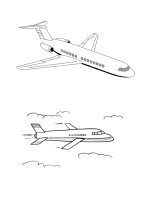 Sách tập tô hình máy bay
