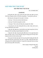 Giáo Trình Tâm Lý Học Xã Hội