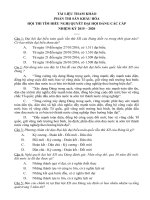 Tài Liệu Tham Khảo Phần Thi Sân Khấu Hóa Hội Thi Tìm Hiểu Nghị Quyết Đại Hội Đảng Các Cấp Nhiệm Kỳ 2015 – 2020